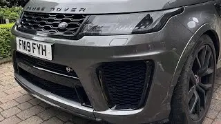 SVR Range Rover Wheel Deep Clean