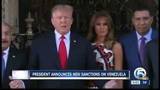 Trump administration announces new Venezuela sanctions