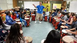 Listen as drum circles find educational rhythm at Fresno Unified