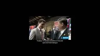 Xi Jinping confronts Justin Trudeau over media transparency, during G20 summit #shorts