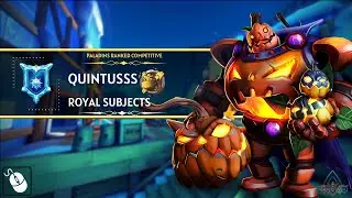 Is Bk Perfectly Balanced Champ ? 33 Kills Quintusss (Diamond) Paladins Ranked Competitive