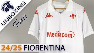 Fiorentina Away Jersey 24/25 (Minejerseys) Fan Version Unboxing Review