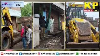Bidar CMC clean drains in old city