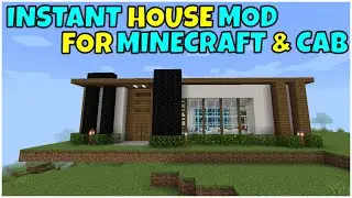 Instant House Mod For Minecraft PE & CAB 1.19