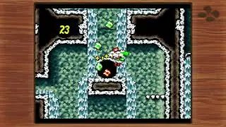 Yoshi's Island SNES Mini - Level Extra 4 The Impossible? Maze 100 pts.