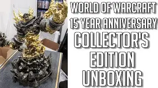 Classic WoW Collector's Edition Unboxing 4K - RAGNAROS STATUE IS HUGE!