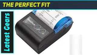 Best Portable Mini Thermal Receipt Printer: Wireless BT & USB for Business!