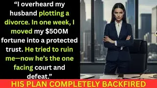 I Overheard My Husband Planning a Divorce—So I Secured My $500 Million Before He Could Touch It
