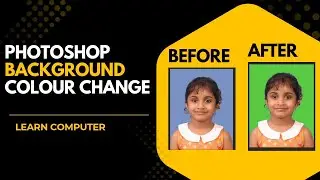 Change ANY Background Color in Photoshop with EASE?