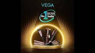 Time to celebrate, as your favourite #PartnerInStyle is officially the #1 hair styler brand! #Vega