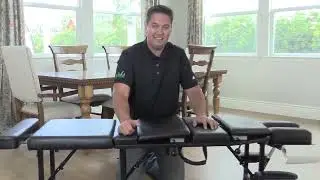 PHS Basic Pro Portable Chiropractic Drop Piece Adjusting Table