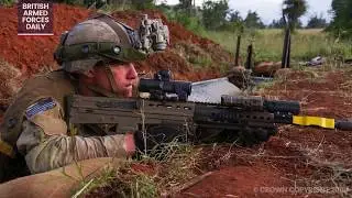 U S  & U K  Paratroopers In Kenya For Operation Askari Storm