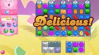 Candy Crush Saga Level #200 NO BOOSTERS | interesting level