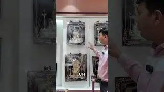 Pure 999 Silver God Frames for Pooja Room 🛕 | Custom Wooden Frames from ₹10,000 | Prakash Jewellers