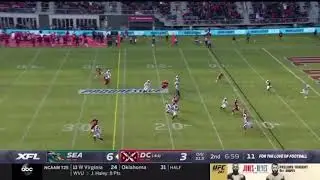 Defenders Blocked Punt for a Touchdown | Defenders vs Dragons | XFL Highlights