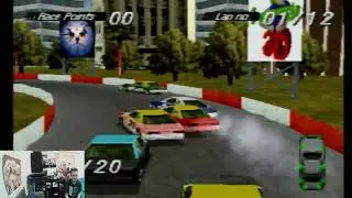 Destruction Derby (Speedway Track - Race 1) Season 1 - Sony PlayStation 1 in 2024