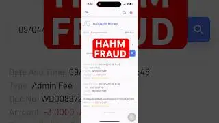 Hahm is a big fraud Latest Update Blocked