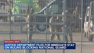 DOJ files for immediate stay of ruling blocking National Guard deployments in Illinois