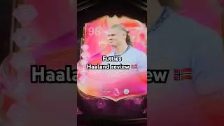 Futties Haaland Review 🇳🇴 FC 25 Ultimate Team #shorts #fc25 #playerreview #haaland #futties #fyp
