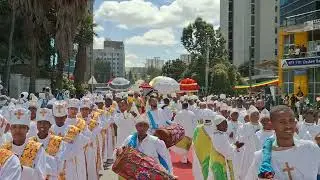 የቅዱስ ጊዮርጊስ ታቦት ካደረበት ተነስቶ ወደ መንበረ ክብሩ ለመመለስ ጉዞው ተጀምሯል