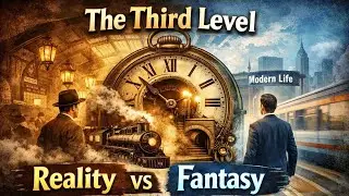 🚉 The Third Level | Class 12 English | Reality vs Fantasy Explained in Hindi #English #summary 