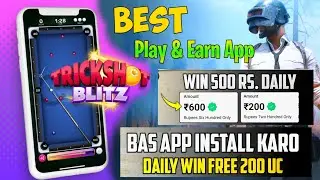 GET BGMI UC 😍 / PLAY AND EARN / BEST EARNING APP 2022 / BEST REFER AND EARN APP