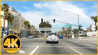 Driving Tour of Harbor Blvd (Fullerton to Rowland Heights) [4K]