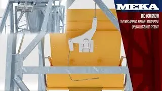 Did You Know That MEKA Uses Double Rope Lifting System In All Its Bucket Systems?
