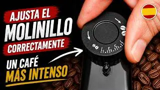 Como AJUSTAR MOLINILLO en DELONGHI MAGNIFICA START 🤔👍Caf&eacute; intenso con AJUSTE DE MOLIENDA correcto.