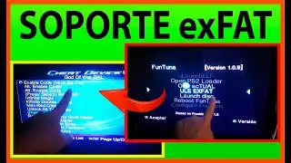 💥Novedad PS2!  soporte exFat ✅cheatsdevice USB(TUTORIAL)