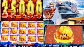MAX BET CRAZY BONUS ON HUFF N&rsquo; MORE PUFF SLOTS AT MONTREAL CASINO! HUGE 100x MANSION MUST SEE!!