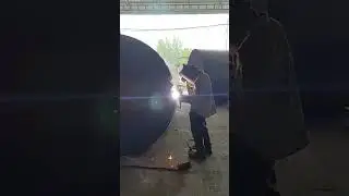 Nobody is perfect but i tried to do my best. #steeltank #usa #welding #welding #dumper #handicraft