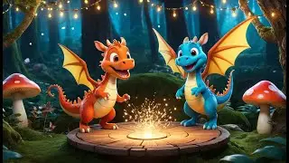 Dizzy the Dragon Wants to Play | Fun Nursery Rhyme for Kids | Sing-Along Song