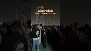Honey Singh Live Concert In Lucknow #honeysingh #yoyohoneyshingh #millionairetour #lucknow #shorts