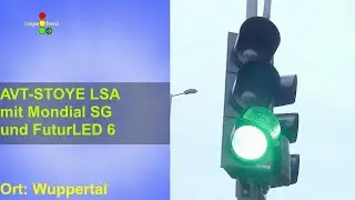 AVT STOYE LSA mit Mondial Signalgeber und FuturLED 6 ++ Gef&auml;hrliche Aktion des Radfahrers