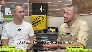 Jacob Russell & Nader Dirany - Mining HNT (Helium Token).