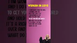 Women in love (Verse 1, Chorus) lyrics -:Dana Winner #lyrics #music #shorts