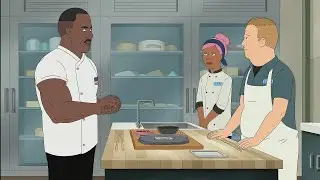 King of The hill: Bobby in King of the Grill Cooking Competition.