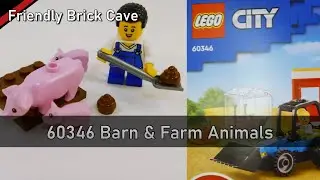 LEGO 60346 Barn & Farm Animals (2022) &ndash; Parts, Build & Functions (+Unboxing)