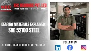Bearing Materials Explained: SAE 52100 Steel | Component | Cage | Roller #steel #component