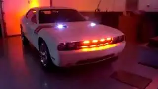 FIREWIRE LED 32 INCH LED SAFETY WIRE ON A CHALLENGER