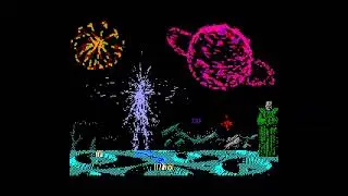 Space Demo - AAA (2025) #zxspectrum #zxaaa net