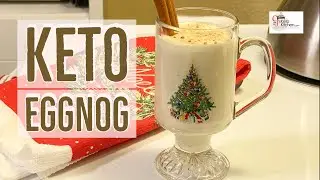 Keto Eggnog Creamy and Delicious (Best Eggnog Recipe) #ketoholidayrecipes #lowcarbrecipes #sugarfree