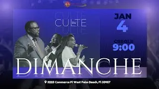 Chak Pa Mwen Fè/ Gloire a L'agneau | Service Du Dimanche | 1/4/26 | Pastor Emmanuel Philogene