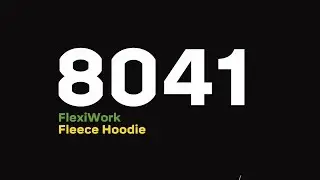 Snickers Workwear - FlexiWork, Fleece Hoodie (8041)