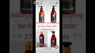 Ds.asort.com.me singup kre aur any products sopping kre refrel code 2700433 dale