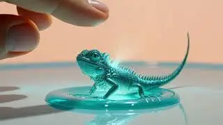 A Drop of Water That Brings Life | 3D ASMR Art for Relaxation & Mindful Living