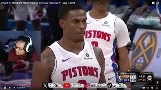 Depressed Pistons fan reactions to the ending of the Pistons season Vs Knicks game 6
