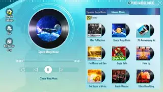 Space Warp Theme Music In PUBG Mobile