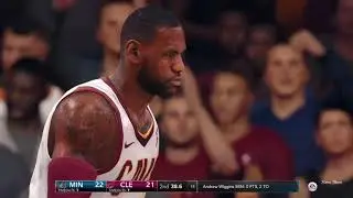 NBA LIVE 18 Online Ranked Full Game Minnesota Vs Cleveland
